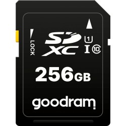 Goodram Secure Digital Card, 256GB, GB, SDXC, S1A0-2560R12, UHS-I