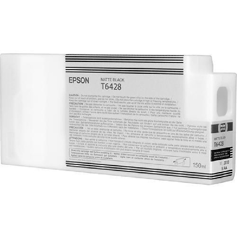 Epson originální ink C13T642800, matte black, 150ml