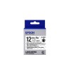 Epson Label Cartridge Strong Adhesive LK-4TBW Black/Transparent 12mm (9m)