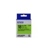 Epson Label Cartridge Fluorescent LK-5GBF Black/Green 18mm (9m)