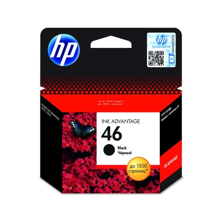 HP Ink Cart/46 Original Advantage BK, HP Ink Cart/46 Original Advantage BK
