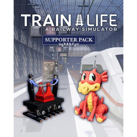 Train Life Supporter Pack – herní rozšíření pro PC (elektronická licence)