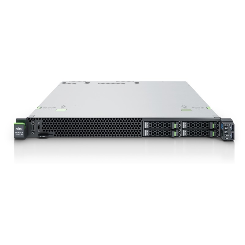 Fujitsu PRIMERGY RX1330 M6 SFF-4 Xeon 6337P 32GB SW-RAID noHDD 2x1Gb 500W Titanium TPM RMK eLCM iRMC Adcanced Pack 1YOS
