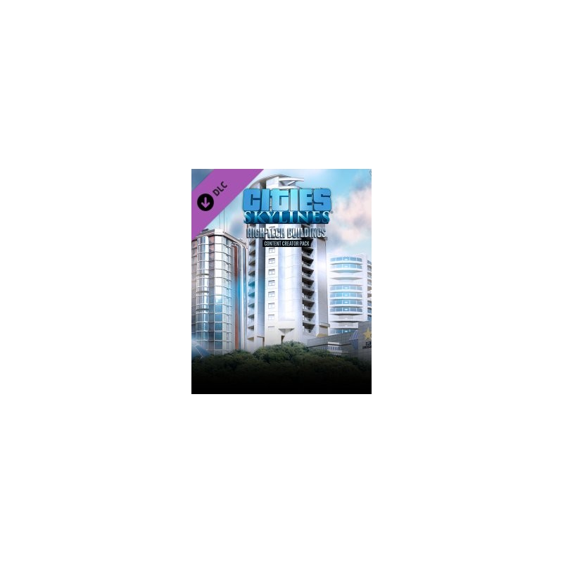 Cities Skylines Content Creator Pack High-Tech – herní rozšíření pro PC (elektronická licence)