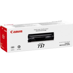 Canon originální toner 737 BK, 9435B002, black, 2400str.