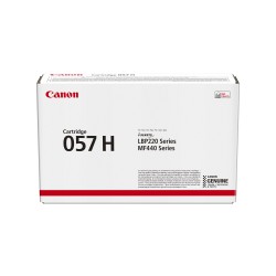 Canon originální toner 057 H BK, 3010C002, black, 10000str., poškozený obal typ high capacity