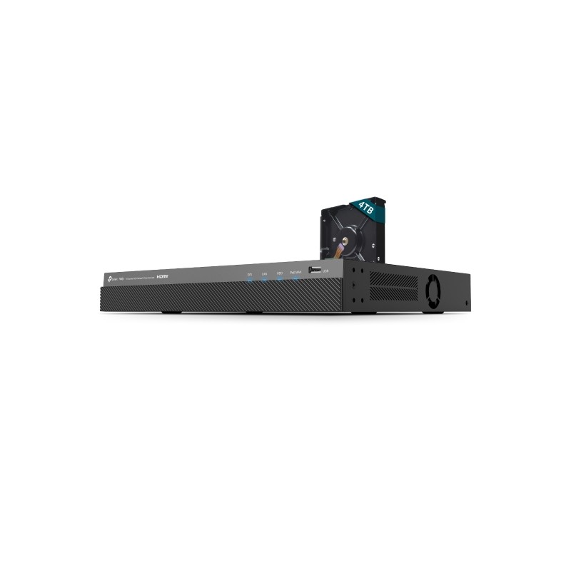TP-Link 16 CH PoE+ Network Recorder/2TB HDD 140W PoE