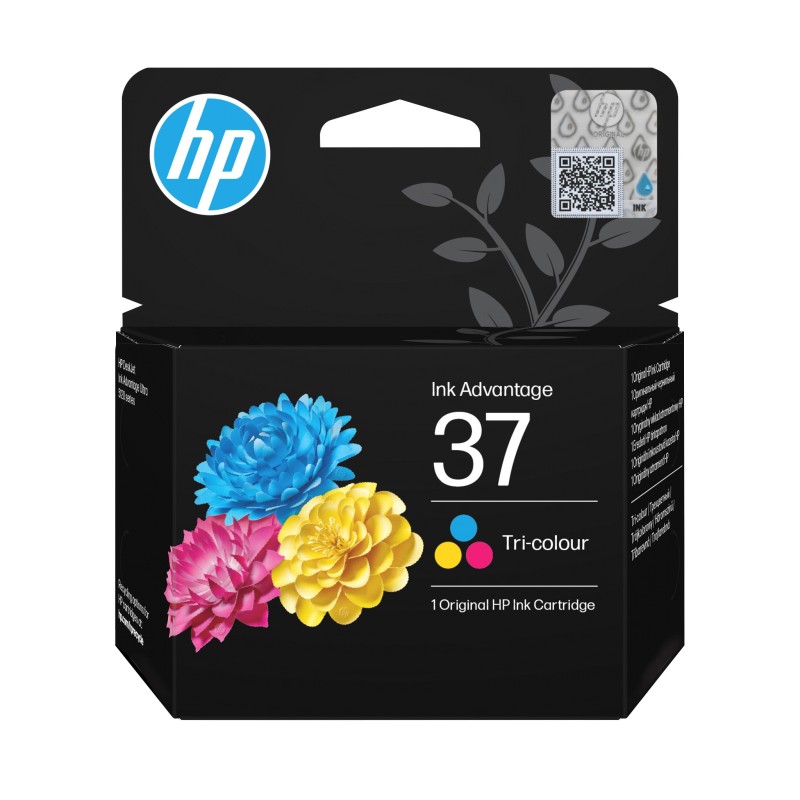HP originální ink 7FP44AE, HP 37, Tri-colour, 700str.
