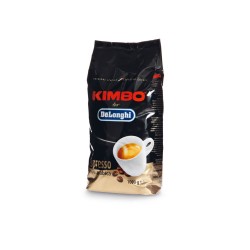 DeLonghi Kimbo Espresso 100% Arabica zrnková káva 1 kg, pro kávomaty, espresso, karamelové tóny