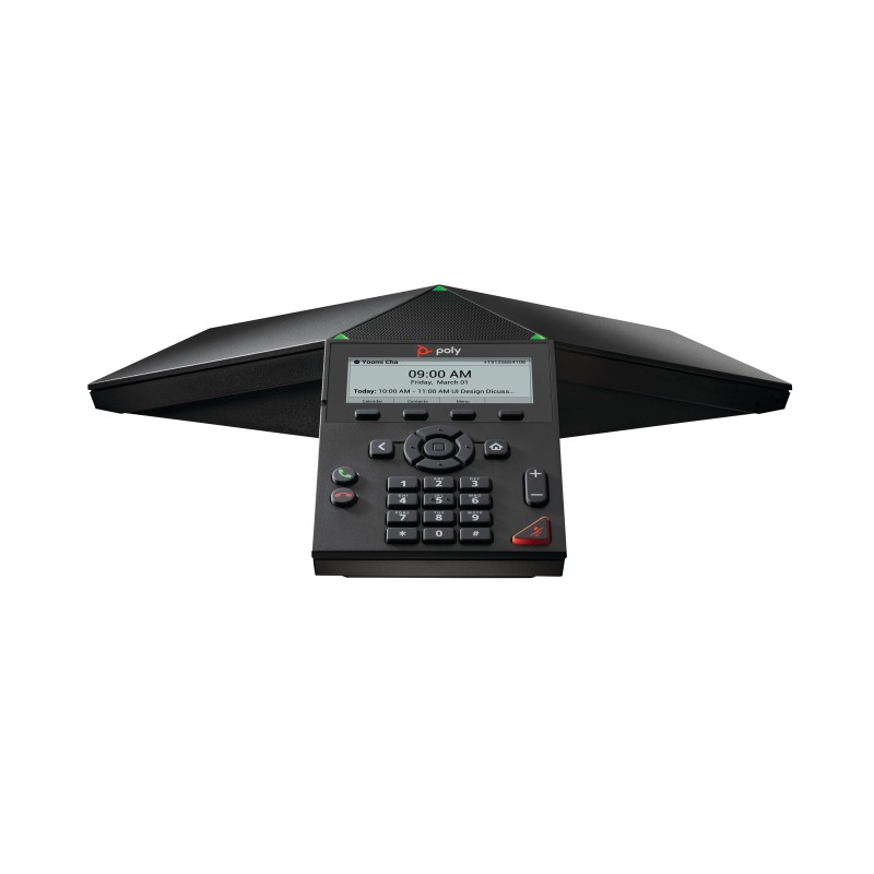 Poly Trio 8300 IP Conference Phone and PoE-enabled GSA/TAA