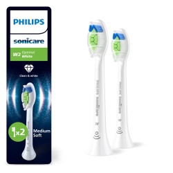 Philips Sonicare Optimal White HX6062/87 náhradní hlavice 2 ks, bělící, standardní velikost