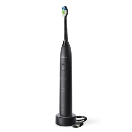 Philips Sonicare 5500 HX7111/01 sonický zubní kartáček, černý, 2 režimy, tlakový senzor, 21denní výdrž