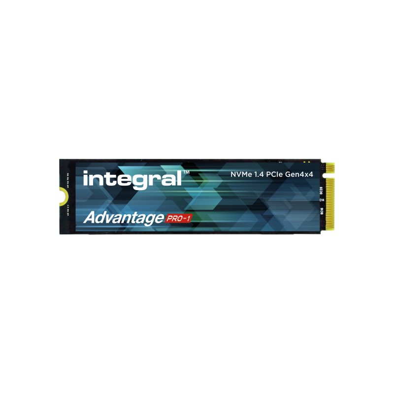 INTEGRAL SSD 1TB - 1000GB SSD M.2 2280 NVME 1.4 PCIe Gen4 x4 R-7200MB/s W-6000MB/s TLC TBW 700 ADVANTAGE PRO