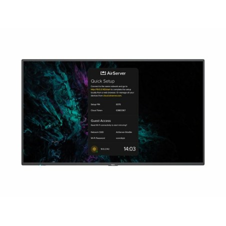NEC M861 Airserver 86IN LFD UHD LED/500CD/QM 24/7 Airserver Emb.
