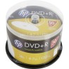 HP DVD+R, Inkjet Printable, DRE00026WIP-3, 4.7GB, 16x, spindle, 50-pack, 12cm, .A-D, B, poškozený obal