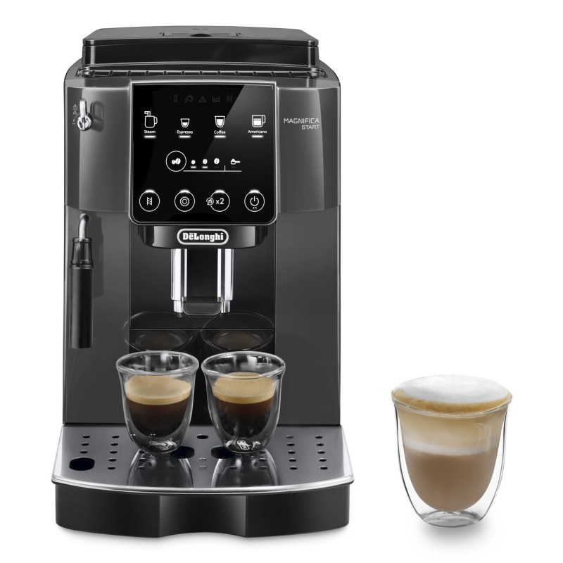 DeLonghi Magnifica Start ECAM 220.22.GB automatický kávovar, espresso, vestavěný mlýnek, 1450 W, 15 bar, černý