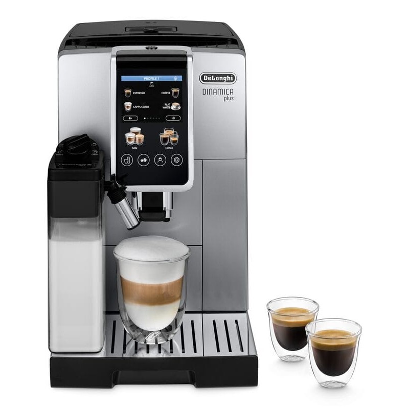 DeLonghi Dinamica Plus ECAM380.85.SB plně automatický kávovar, 1,8 l