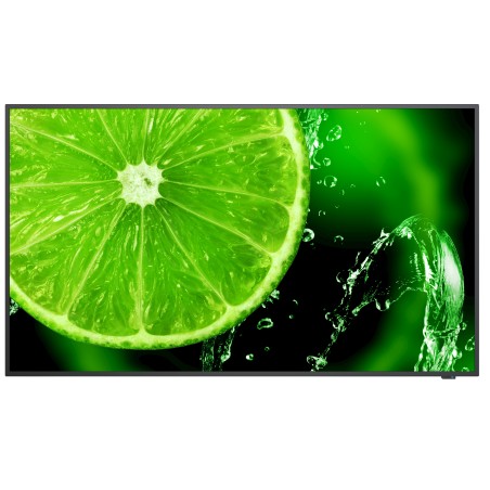 49" E Series large format display, UHD, 400cd/m2, Direct LED backlight, 16/7 proof, Media Player