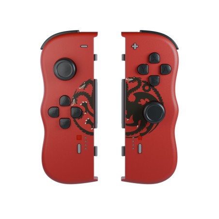 LEXIP X GAME OF THRONES Black Lights Twinpads Controller Red