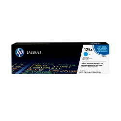 HP originální toner CB541A,CB541AM, HP 125A, cyan, 1400str., poškozený obal typ B