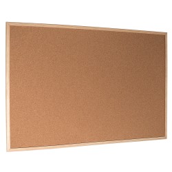 Esselte Korková tabule s dřevěným rámem 60 x 90 cm