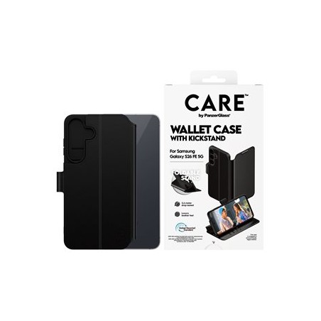 PG CARE Samsung Galaxy S26 FE 5G Wallet black, PanzerGlass CARE kryt Samsung Galaxy S26 FE 5G Wallet ?erný