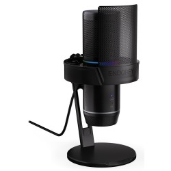 Endorfy Solum 2 Pro,Mikrofon, kondenzátorový, kardioidní, pop-up filtr, dotykové ztlumení, RGB podsvícení, LED signaliza