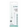 TPU KABEL USB-A / LIGHTNING 1M, USB 2.0 BÍLÝ