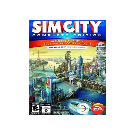 Simcity Kompletní Edice – hra pro PC (elektronická licence)