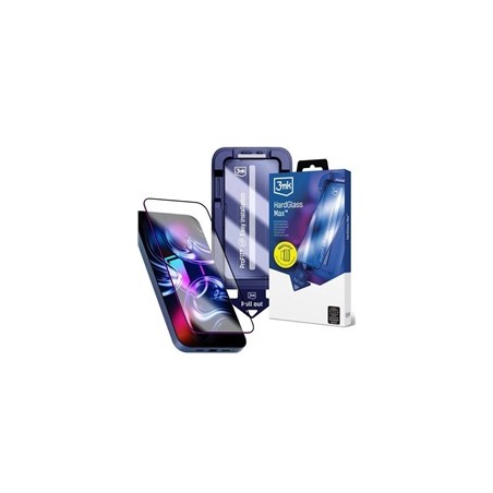3mk tvrzené sklo HardGlass Max FrameFit pro Apple iPhone 15/16