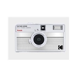 Kodak EKTAR H35N Camera Striped Silver