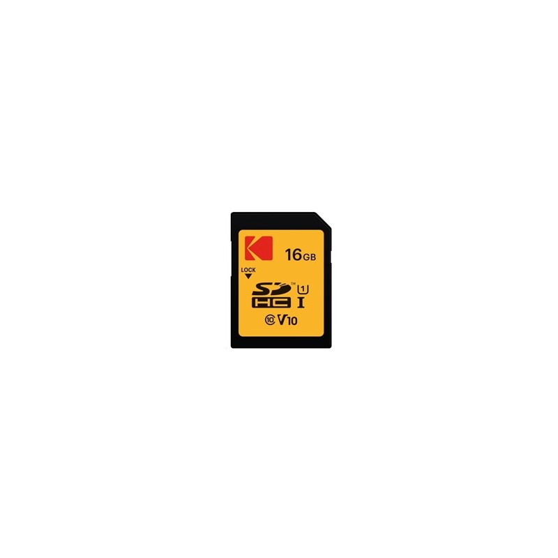 Kodak paměťová SD karta 16GB UHS-I U1 V10 Premium