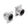 D-Type Module MPO female to female silve
