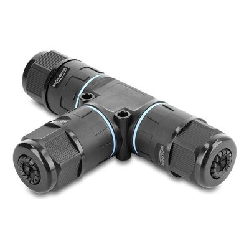 Cable Connector T-shape with clamp conne