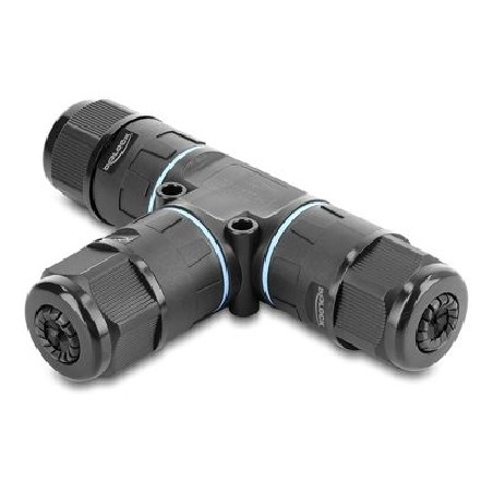 Cable Connector T-shape with clamp conne