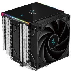 DEEPCOOL CPU Chladič AK620 DIGITAL SE, ARGB, 2x120mm, LGA1851, AM5, černá