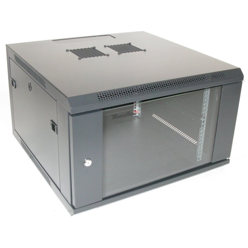 XtendLan 19" nástěnný rozvaděč 6U 600x600