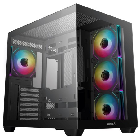 DEEPCOOL Case CG530 4F, ATX, Průhledná bočnice, černá