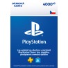 ESD CZ - PlayStation Store el. peněženka - 4000 Kč