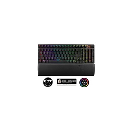 ASUS klávesnice ROG Strix Scope II 96 Wireless (ROG NX Snow) - CZ/SK