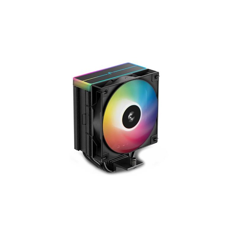 DEEPCOOL CPU Chladič AG400 BK ARGB V2, 1x120, LGA1851, AM5, černá