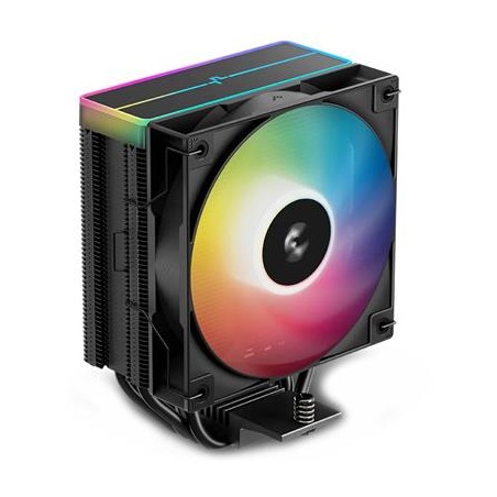 DEEPCOOL CPU Chladič AG400 BK ARGB V2, 1x120, LGA1851, AM5, černá