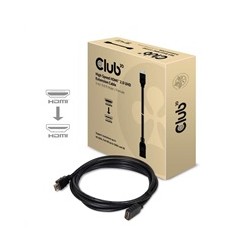 Club3D Kabel prodlužovací HDMI 2.0, 4K60Hz UHD (M/F), 3m