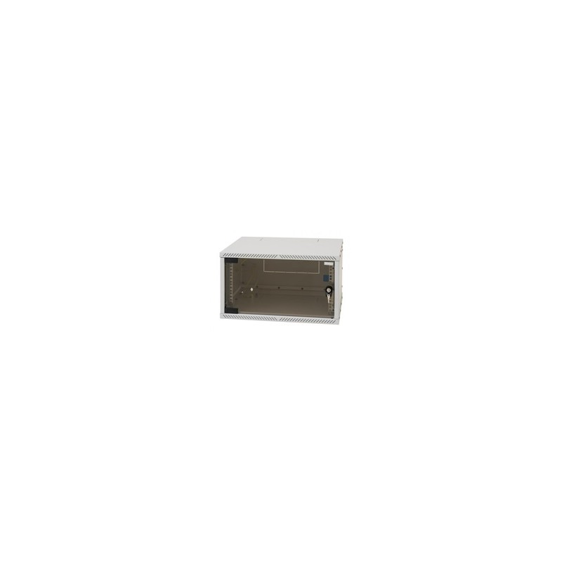TRITON 19" jednodílný rozvaděč 4U/400mm - rozložený FLAT PACK, černý
