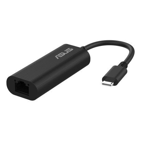 ASUS USB-C2500 V2, USB-C Ethernet Adapter 2.5G/1G/100Mbps, RJ45 port