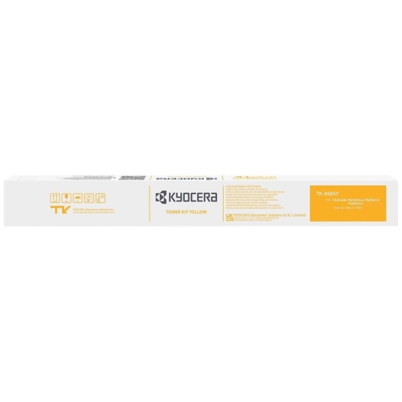 Kyocera Toner yellow na 20 000 A4 (při 5% pokrytí), pro TASKalfa MZ4001ci