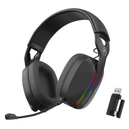 Marvo Pulz 70W herní sluchátka, černá, Tri-mode, DOPRODEJ