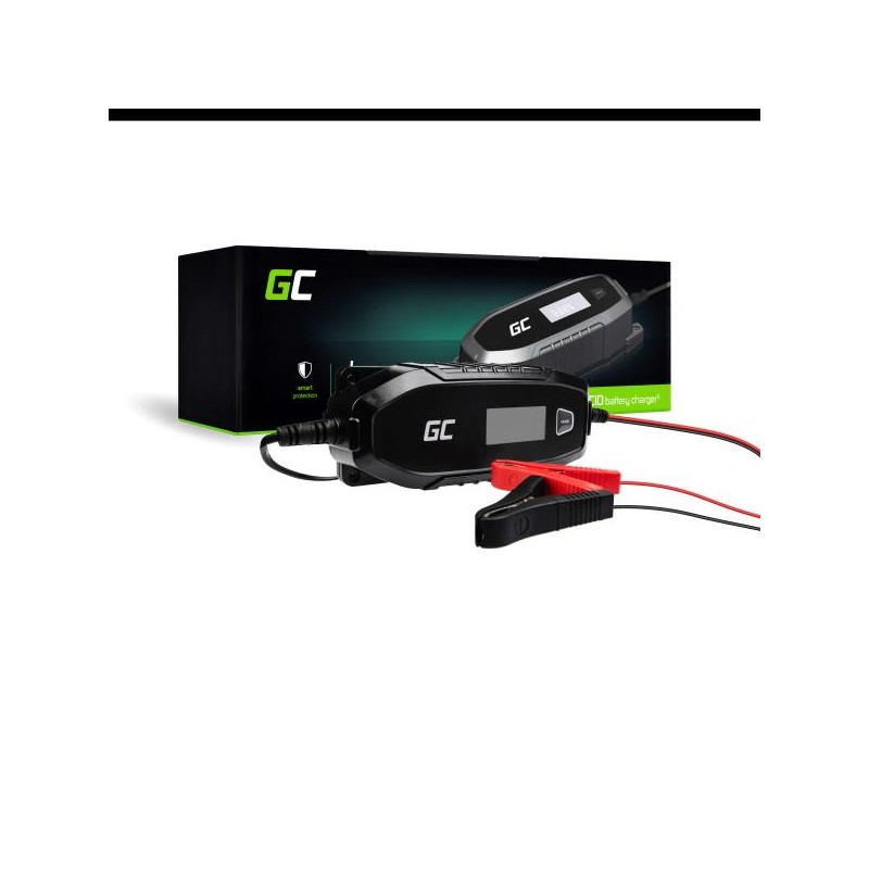 Green Cell nabíječka pro akumulátory 6V / 12V (4A) s funkcí inteligentní diagnostiky