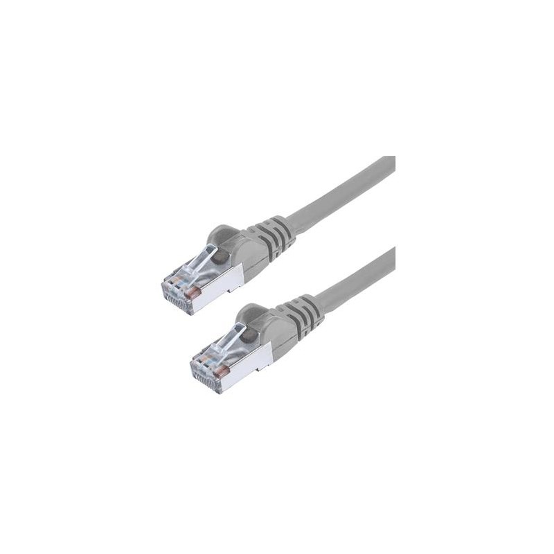 Intellinet patch kabel Cat5e stíněný FTP 0,5m šedý, cca