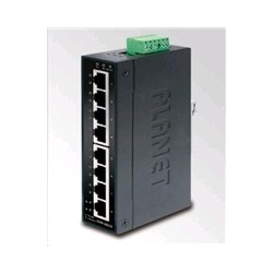 Planet switch IGS-801T, průmysl.verze 8x10/100/1000, DIN, IP30, -10 až 60°C, 12-48V